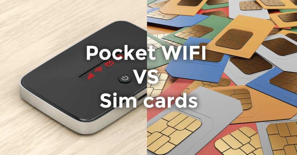 Pocket WiFi vs SIM vs Roaming