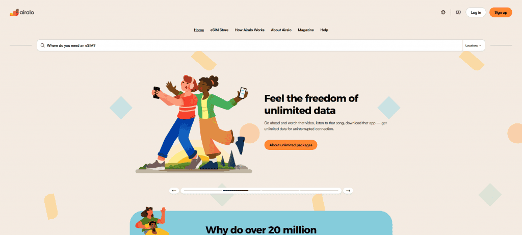 Unlimited data portable WiFi device for Morocco travel and tourism.