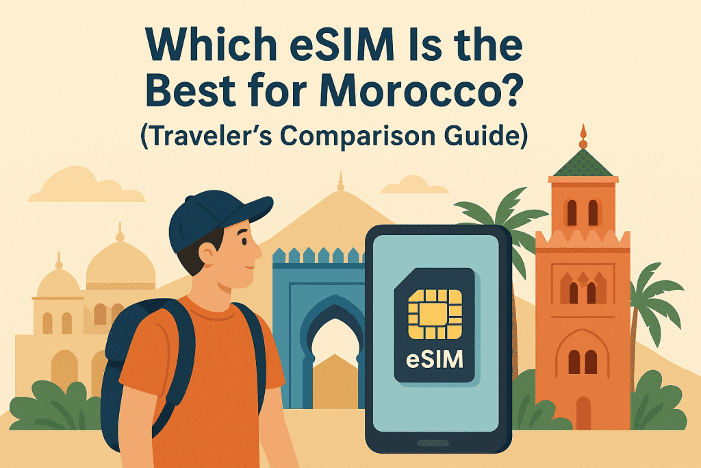 Affordable Pocket WiFi Morocco for travelers, ensuring reliable internet connection.