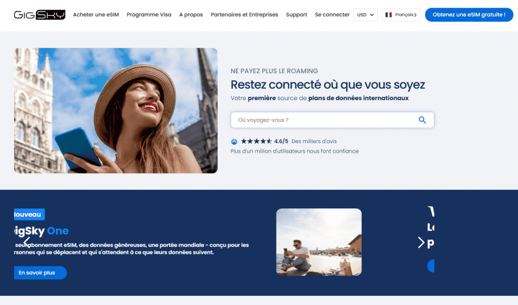 Portable WiFi device in front of historic building in Morocco, providing internet connectivity.