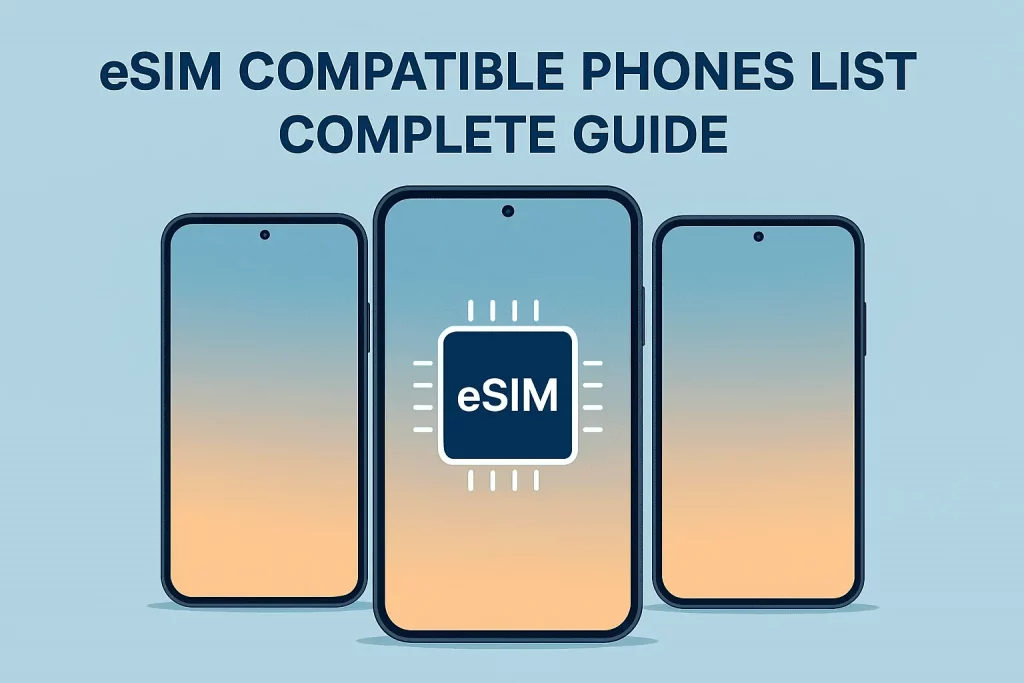 ESIM compatible phones for Morocco travel.