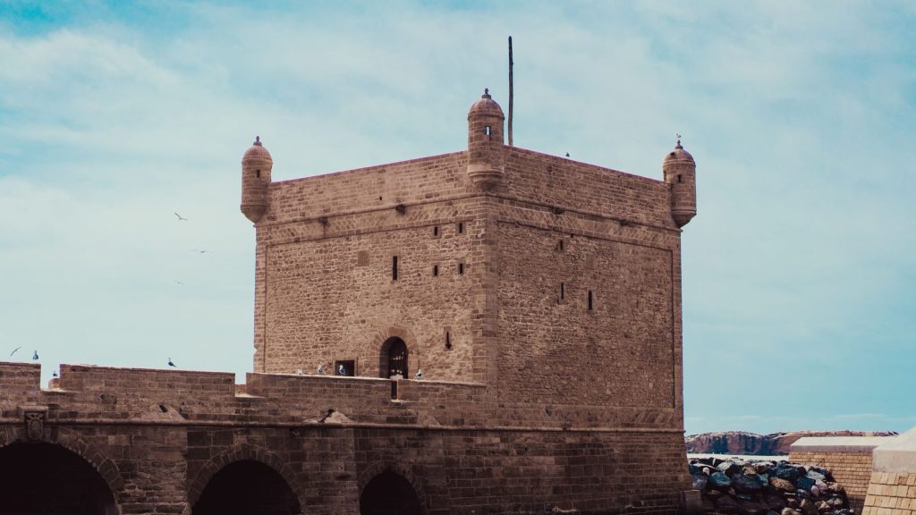 Discover the architectural beauty of the historic fortress in Essaouira, Morocco's iconic coastal landmark.
